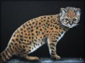 Chilenische Waldkatze; Acryl auf Leinwand;
80 x 60 cm